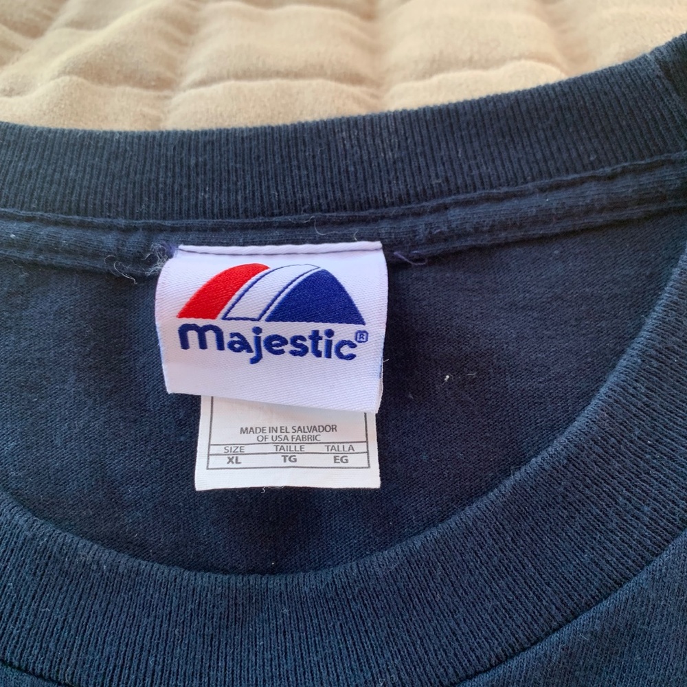 Navy Blue Twins #7 Mauer short sleeve - Picture 2 of 3